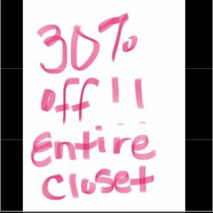 BUNDLE 3 or more items and save 30%